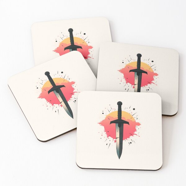 Item preview, Minimalist Sword Vector Illustration designed and sold by GoldenTealArts.