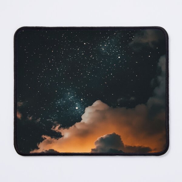 Item preview, Glowing Clouds Under a Starry Night Sky designed and sold by kriszlvn.