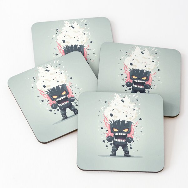 Item preview, Exploding Head Golem Vector Illustration designed and sold by GoldenTealArts.