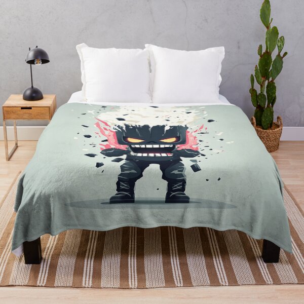 Item preview, Exploding Head Golem Vector Illustration designed and sold by GoldenTealArts.