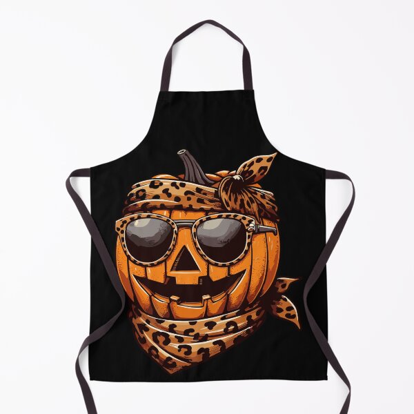 Item preview, Pumpkin Wearing Leopard Scarf Animal Wearing Sunglasses designed and sold by Artistoos.