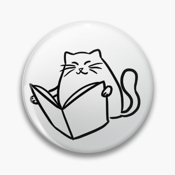 Item preview, Book cat designed and sold by Zinleywolf.