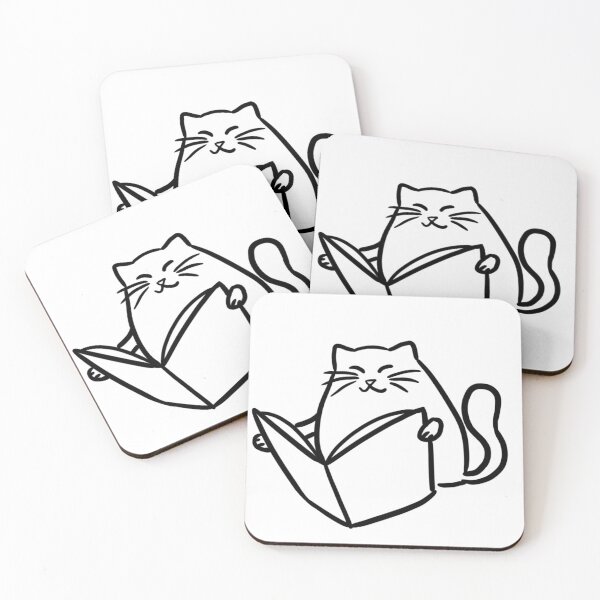 Item preview, Book cat designed and sold by Zinleywolf.