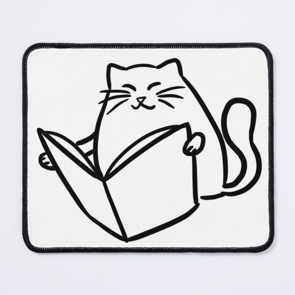 Item preview, Book cat designed and sold by Zinleywolf.