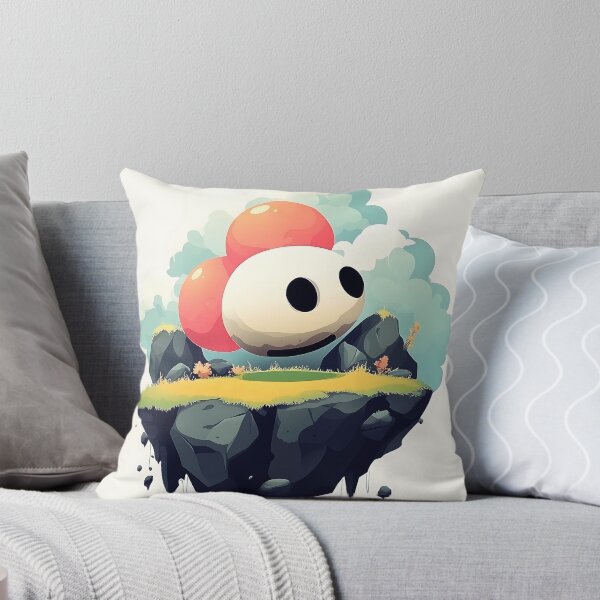 Item preview, Floating Island With Mushroom Character designed and sold by GoldenTealArts.