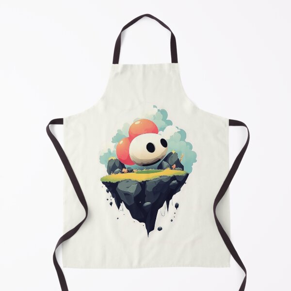 Item preview, Floating Island With Mushroom Character designed and sold by GoldenTealArts.