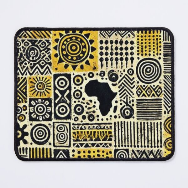 Item preview, Bogolan Mud Cloth Print  designed and sold by Shs-Kenya.