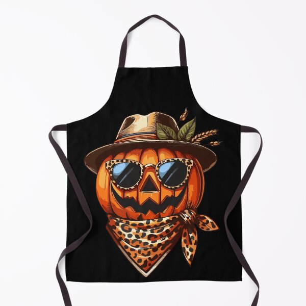 Item preview, Pumpkin Wearing Leopard Scarf Animal Wearing Sunglasses designed and sold by Artistoos.