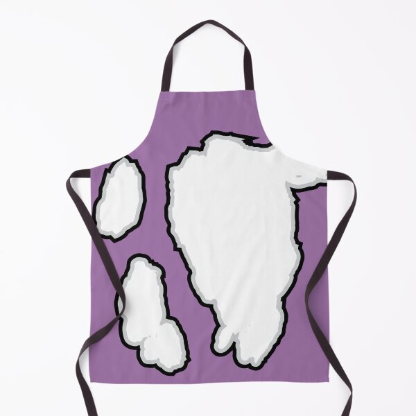 Aperçu de l'œuvre Motif vache blanche | Motif peau de vache violette créée et vendue par PatternPen.