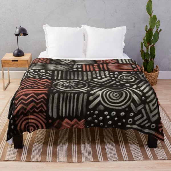 Item preview, Bogolan Mud Cloth Print  designed and sold by Shs-Kenya.