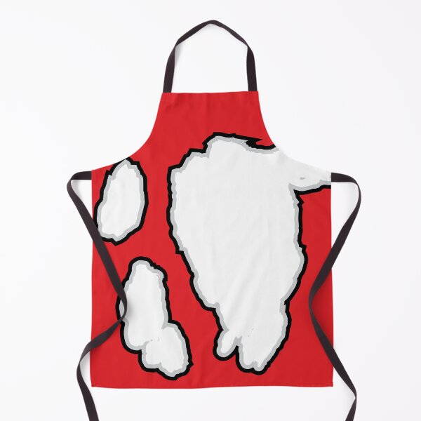 Aperçu de l'œuvre Motif vache blanche | Motif peau de vache rouge créée et vendue par PatternPen.
