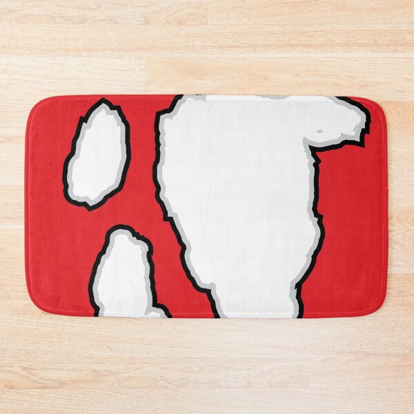 Item preview, Big White Cow Pattern | Red Cowhide Pattern designed and sold by PatternPen.