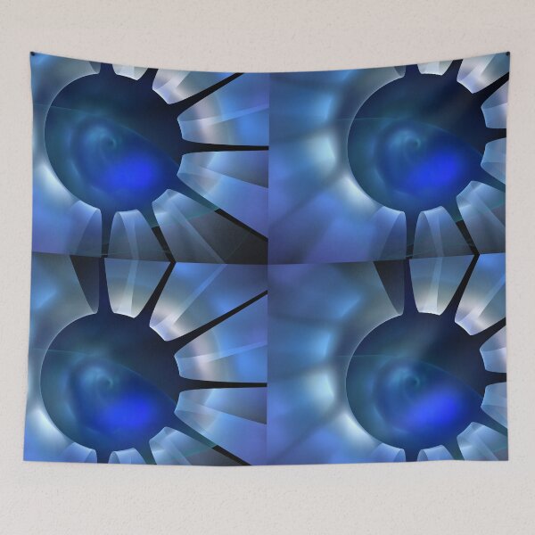 Item preview, Blue Silver Rays designed and sold by KimSyOk.