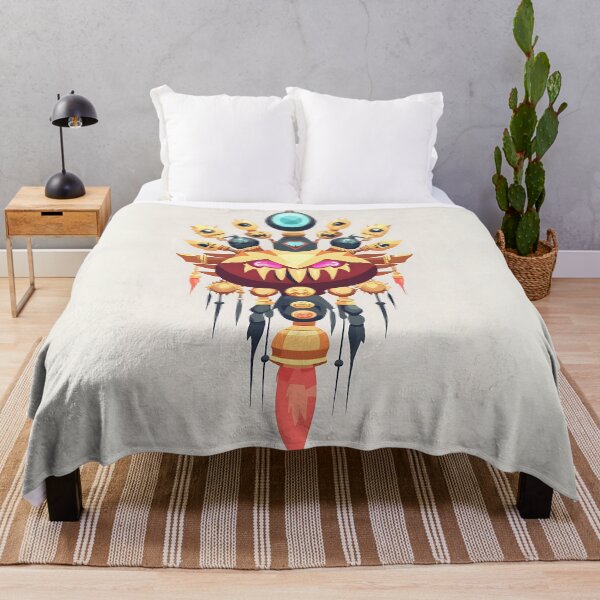 Item preview, Ornate Jewel-Encrusted Mace Illustration designed and sold by GoldenTealArts.