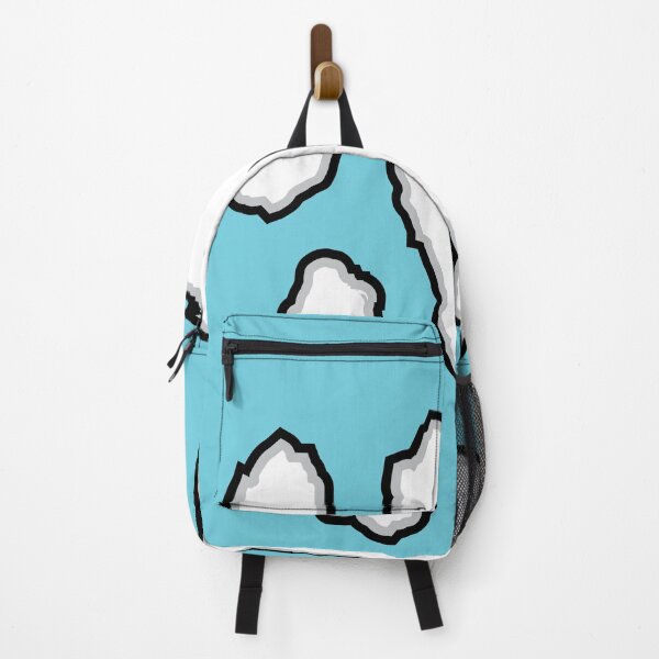 Aperçu de l'œuvre Motif vache blanche | Motif peau de vache bleu clair créée et vendue par PatternPen.