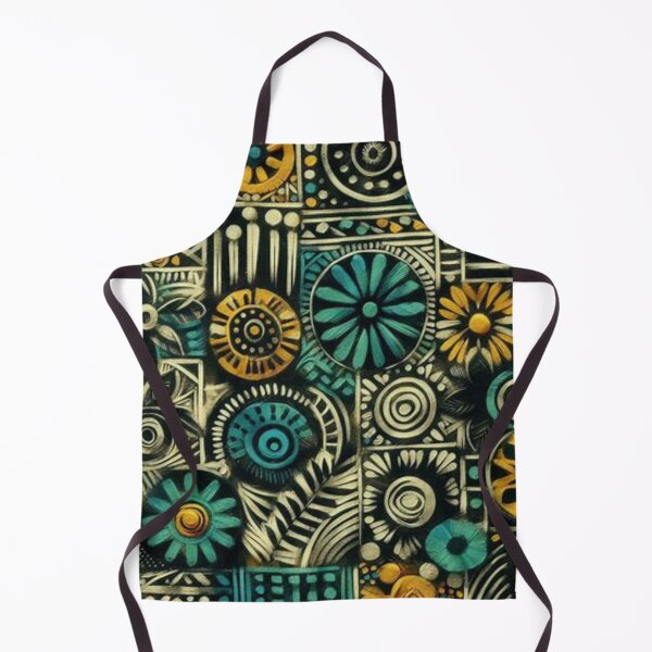 Item preview, Bogolan Mud Cloth Floral Pattern designed and sold by Shs-Kenya.