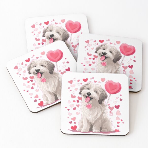 Item preview, Valentine's Day Pyrenean Sheepdog Love designed and sold by GoodyPaws.
