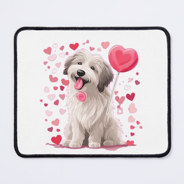 Item preview, Valentine's Day Pyrenean Sheepdog Love designed and sold by GoodyPaws.