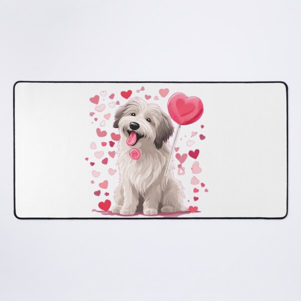 Item preview, Valentine's Day Pyrenean Sheepdog Love designed and sold by GoodyPaws.