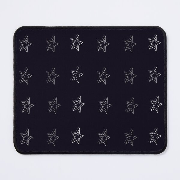 Item preview, Silver Shiny Grey Line Star designed and sold by Art Shimmers.