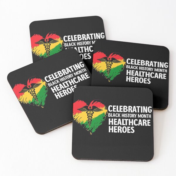Item preview, Celebrating Black History Month Healthcare Heroes designed and sold by catthemedic.