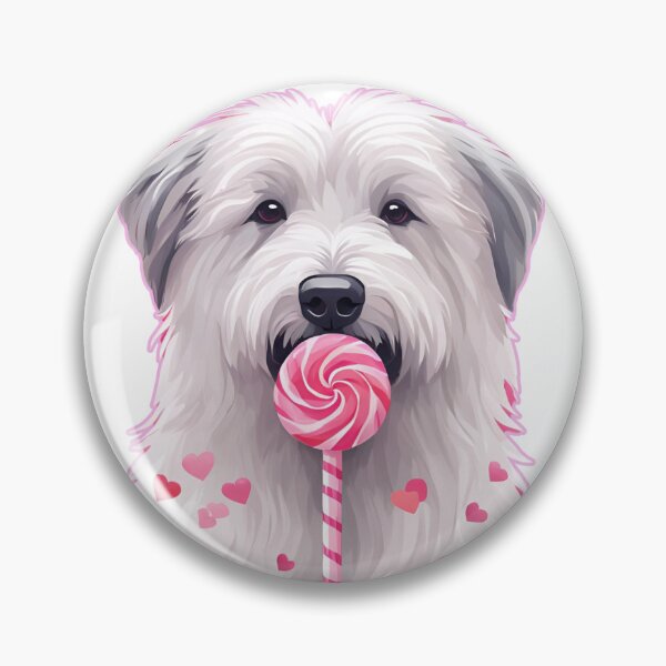 Item preview,  Valentine's Day Pyrenean Sheepdog Love designed and sold by GoodyPaws.