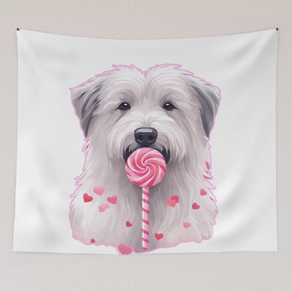 Item preview,  Valentine's Day Pyrenean Sheepdog Love designed and sold by GoodyPaws.