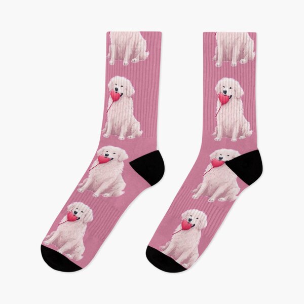 Item preview, Valentine's Day Kuvasz Love designed and sold by GoodyPaws.