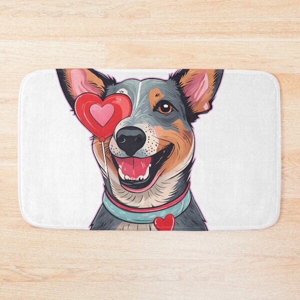 Item preview, Valentine's Day Australian Cattle Dog Love designed and sold by GoodyPaws.