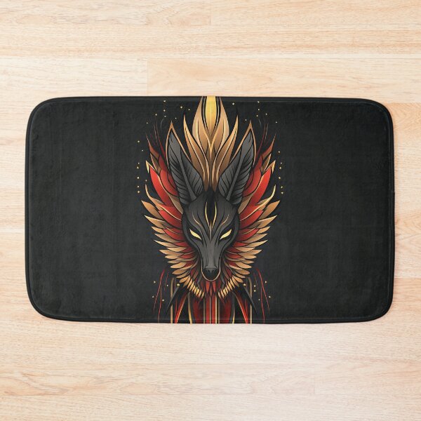 Item preview, Fantasy Wolf Head with Sword Logo designed and sold by GoldenTealArts.