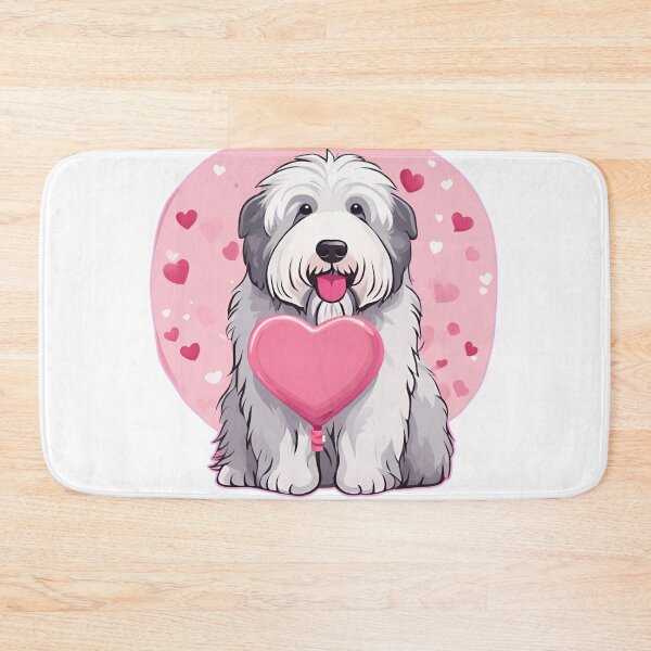 Item preview, Valentine's Day Old English Sheepdog Love designed and sold by GoodyPaws.