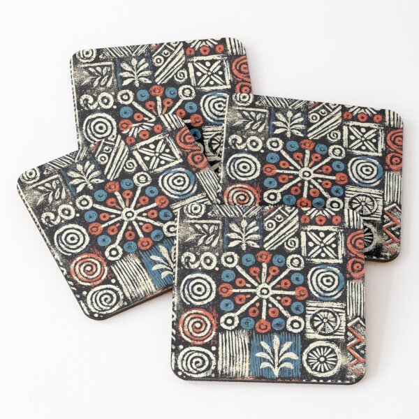 Item preview, Bogolan Mud Cloth Print  designed and sold by Shs-Kenya.