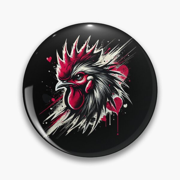 Item preview, Cute rooster celebrates Valentine's Day in style designed and sold by ATOTI.