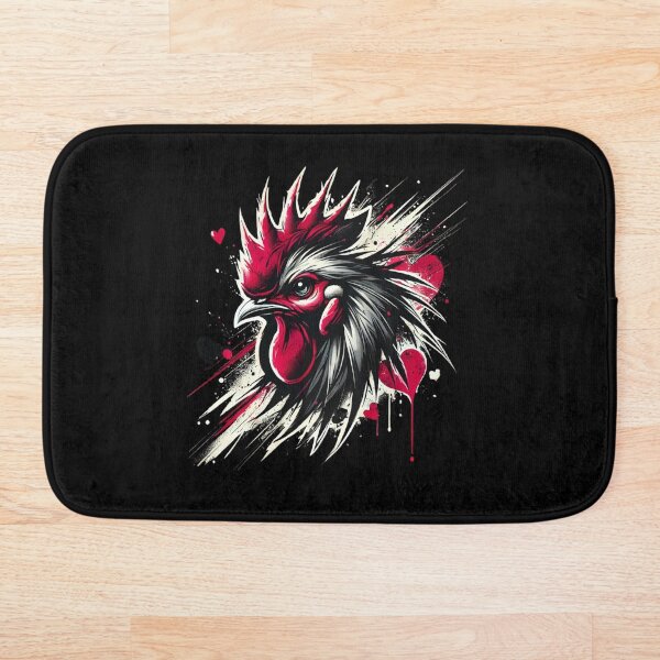 Item preview, Cute rooster celebrates Valentine's Day in style designed and sold by ATOTI.