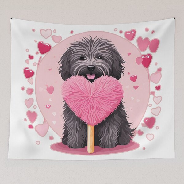 Item preview, Valentine's Day Puli Love designed and sold by GoodyPaws.