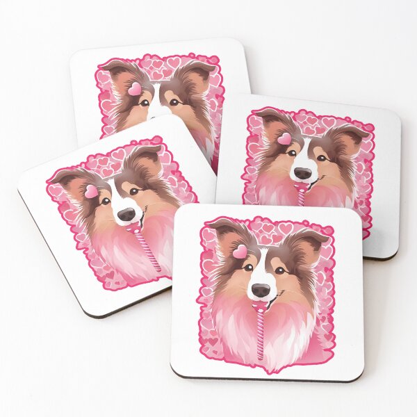 Item preview, Valentine's Day Rough Collie Love designed and sold by GoodyPaws.