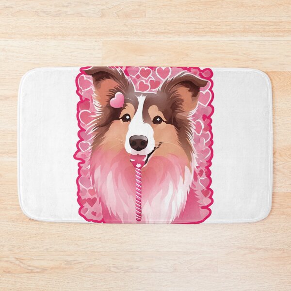 Item preview, Valentine's Day Rough Collie Love designed and sold by GoodyPaws.
