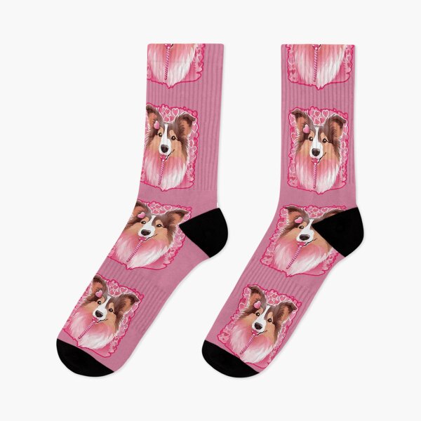 Item preview, Valentine's Day Rough Collie Love designed and sold by GoodyPaws.