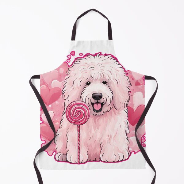 Item preview, Valentine's Day Komondor Love designed and sold by GoodyPaws.