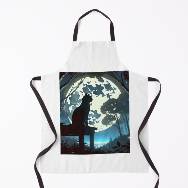 Item preview, Cat & Moon Q designed and sold by VeenyOcicat.