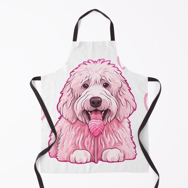 Item preview, Valentine's Day Komondor Love designed and sold by GoodyPaws.