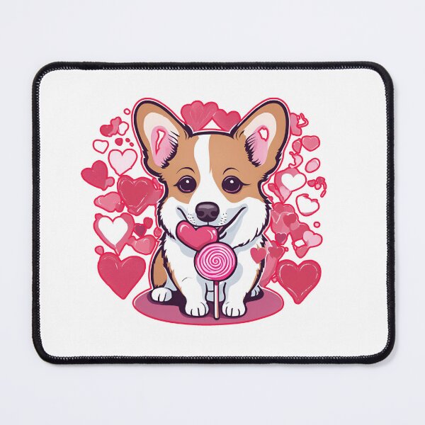 Item preview, Valentine's Day Welsh Corgi Pembroke Love designed and sold by GoodyPaws.