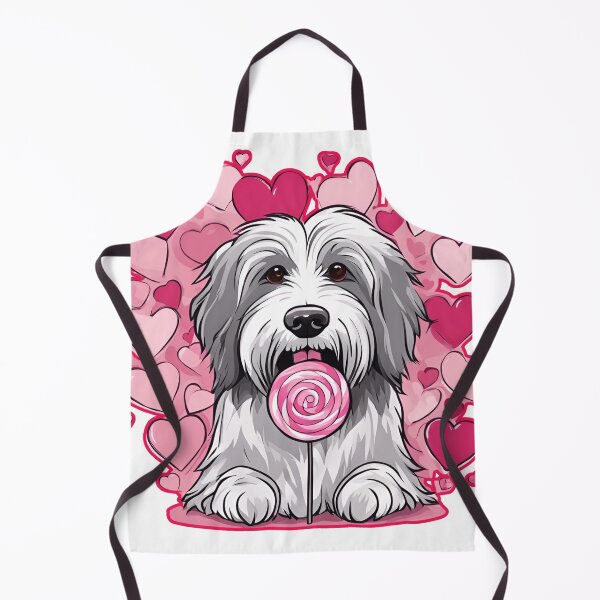 Item preview, Valentine's Day Bearded Collie Love designed and sold by GoodyPaws.