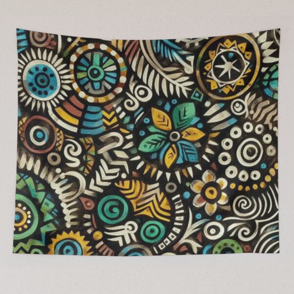 Item preview, Afrohemian Mud Cloth patterns  designed and sold by Shs-Kenya.