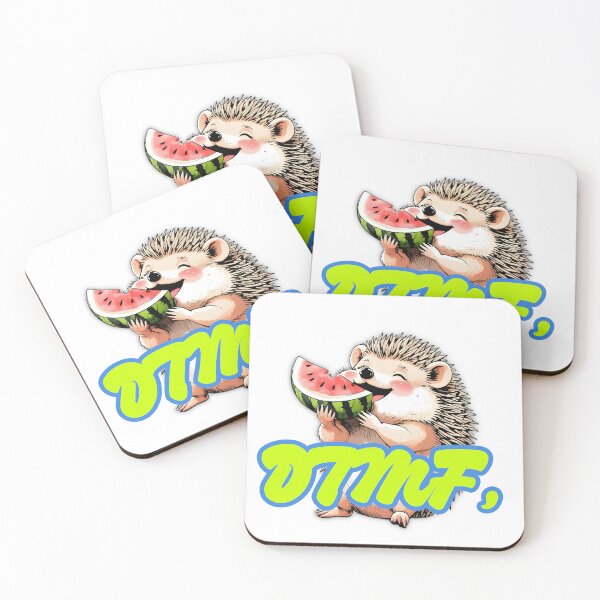 Item preview, DTMF: Cute Hedgehog Lovingly Pose for Mas Fotos designed and sold by TOSAI.