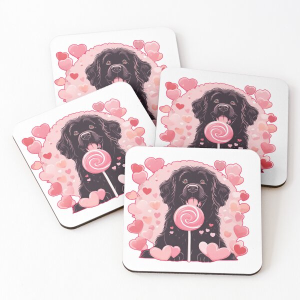 Item preview, Valentine's Day Newfoundland Love designed and sold by GoodyPaws.