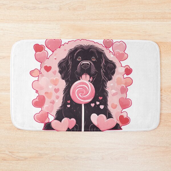 Item preview, Valentine's Day Newfoundland Love designed and sold by GoodyPaws.