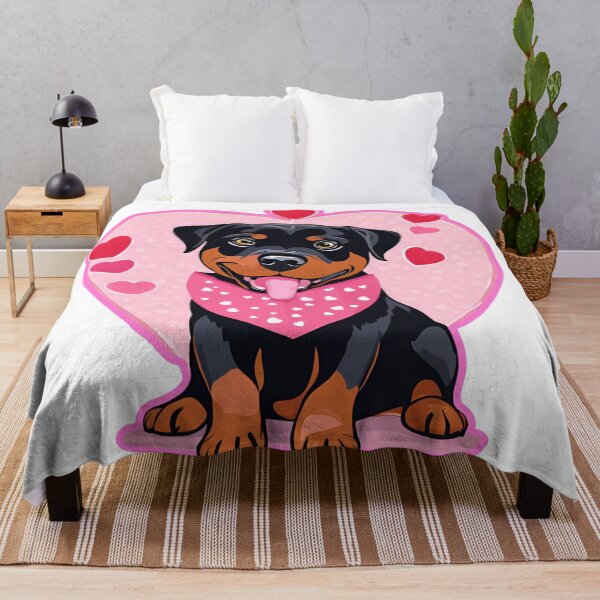 Item preview, Valentine's Day Rottweiler Love designed and sold by GoodyPaws.