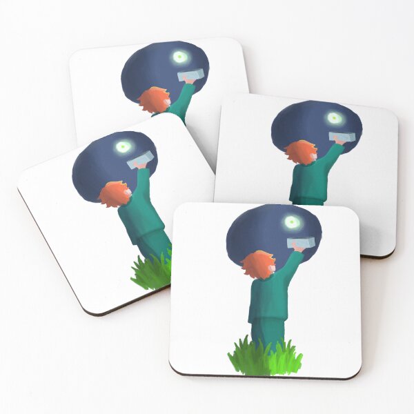 Item preview, The boy released fireflies. designed and sold by kikkikiwi.