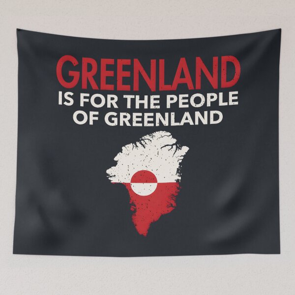 Item preview, Greenland Is For The People Of Greenland  designed and sold by HowToCanadian.